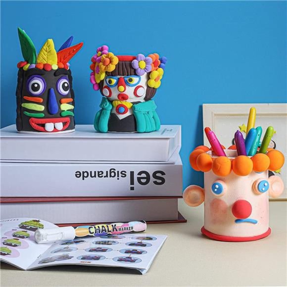 Modeling Clay Kit - 50 Colors Air Dry Magic Clay, Safe and Nontoxic for Kids - Picture 6 of 6